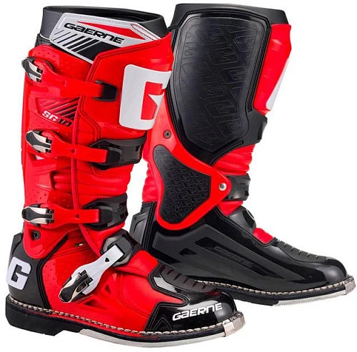 Gaerne SG10 мотоботы кроссовые, черно-красный