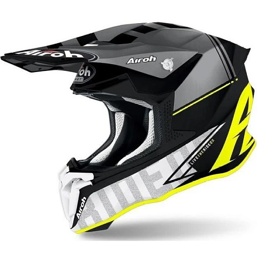 Airoh Twist 2.0 Tech Yellow Matt шлем внедорожный, желтый матовый