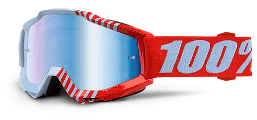 100% Accuri Cupcoy Mirror Blue Lens мотоочки