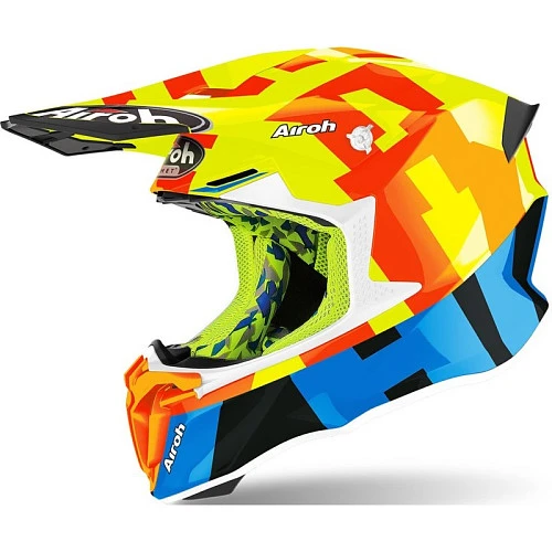 Airoh Twist 2.0 Frame Yellow шлем внедорожный, желтый