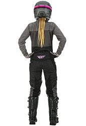 Fly Racing F-16 2022 комплект женский, серо-черно-розовый