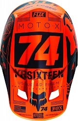 Козырек к шлему Fox V2 Union, оранжевый