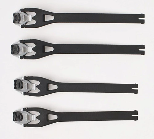 Fox Comp 5/5Y/3Y Strap Kit стрепы к мотоботам, черный (4 шт.)