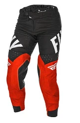 Fly Racing Evolution DST 2021 мотоштаны, красно-черно-белый