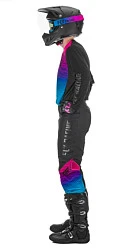 Fly Racing Kinetic K121 S.E. 2021 комплект, черно-розово-синий