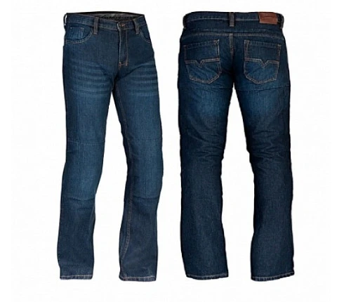 First FRT-1 BLUE мотоджинсы с кевларом, синий