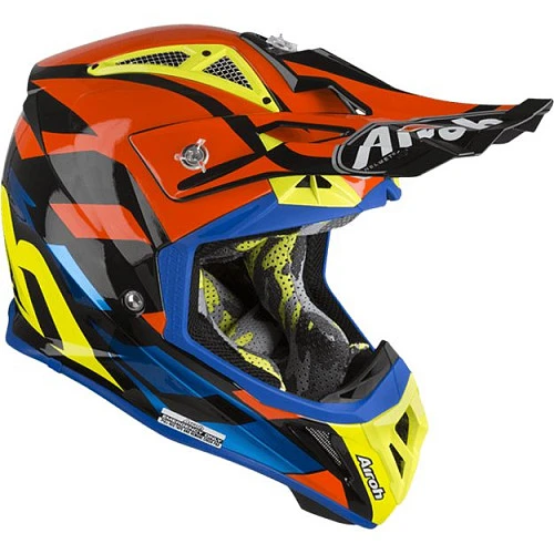 Airoh Aviator 2.3 шлем внедорожный, черно-синий