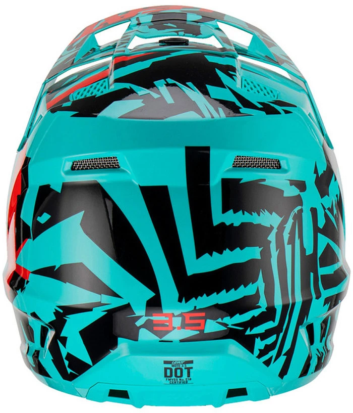 Leatt Kit Moto 3.5 Fuel шлем кроссовый + Velocity 4.5 мотоочки