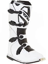 Fly Racing FR5 мотоботы кроссовые, бело-черный