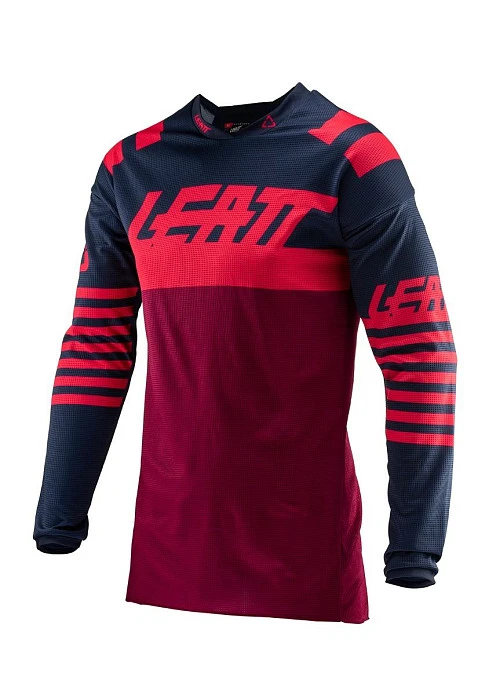 Leatt GPX 4.5 Lite 2019 джерси, сине-красный