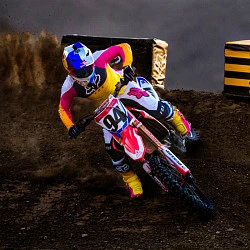 Fox Instinct Idol Multi мотоботы, желто-бело-синий