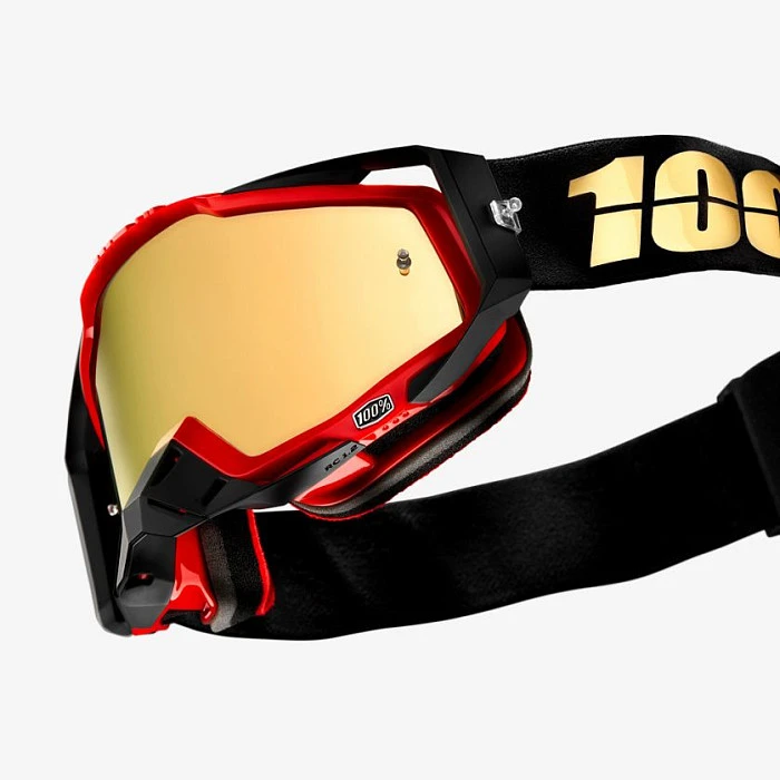 100% Racecraft Hot Rod Mirror True Gold Lens мотоочки