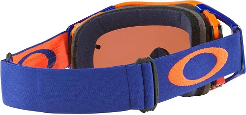 Oakley Airbrake Orange / Blue Prizm MX Sapphire мотоочки (OO7046-61)