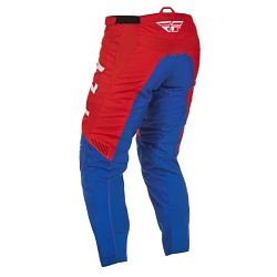 Fly Racing F-16 2022 мотоштаны подростковые, красно-бело-синий