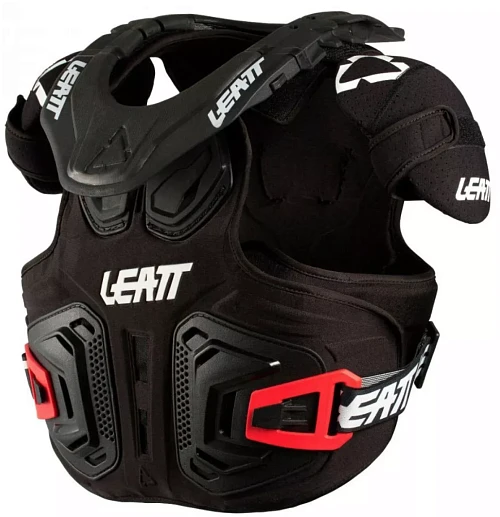Leatt Fusion Vest Junior 2.0 Защита шеи и тела подростковая, черный