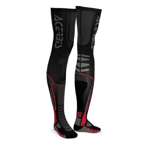 Acerbis X-LEG Pro Black/Red чулки под наколенники с носком