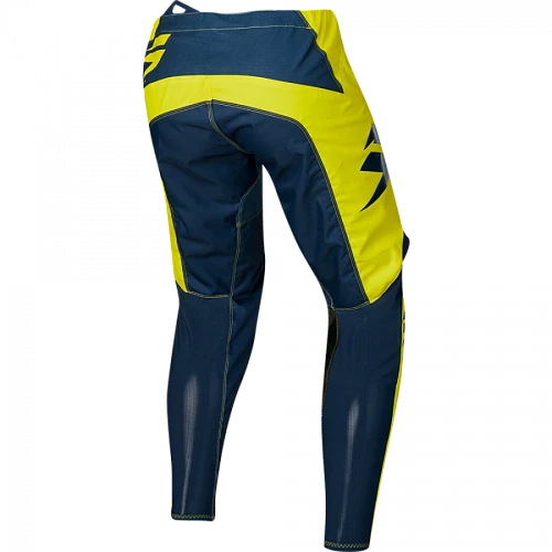 Shift White York Youth Yellow/Navy мотоштаны подростковые