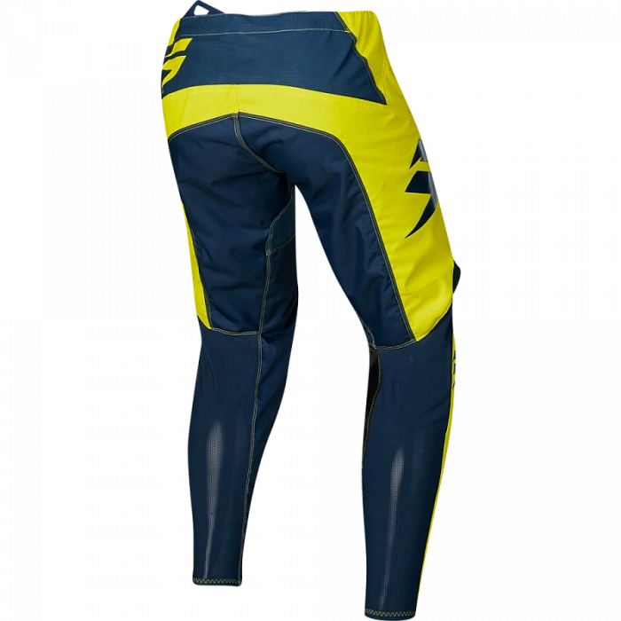 Shift White York Youth Yellow/Navy мотоштаны подростковые