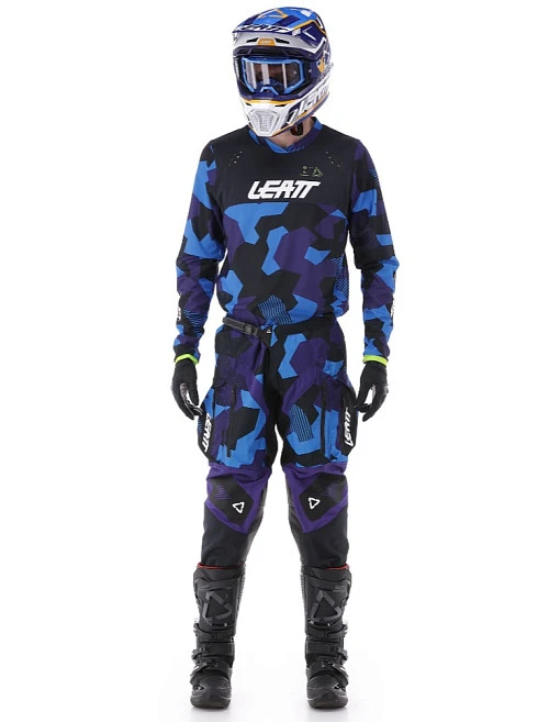 Leatt Moto 4.5 Enduro 2026 Blue джерси, синий
