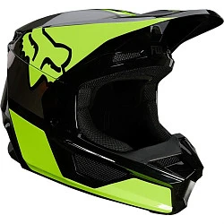 Fox Racing V1 Revn Flow Yellow шлем кроссовый