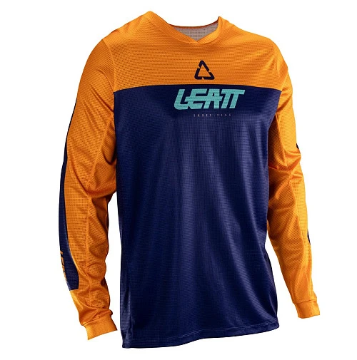 Leatt 3.5 Ride 2026 Orange джерси, оранжевый