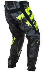 Fly Racing Kinetic Outlaw 2018 мотоштаны, черно-желтый