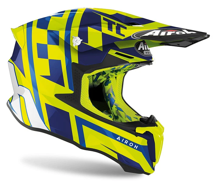Airoh Twist 2.0 TC21 Yellow шлем внедорожный, желтый