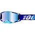 100% Armega Royal / Mirror Blue Lens мотоочки