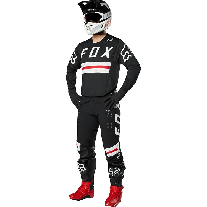 Fox Racing Flexair Preest LE джерси, черно-красный