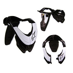 Alpinestars Bionic Neck Brace SB защита шеи, черно-белый