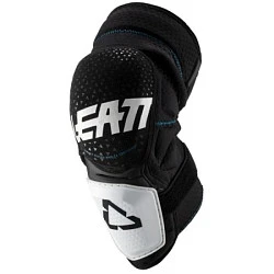Leatt 3DF Hybrid наколенники короткие, бело-черный