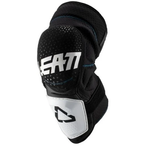 Leatt 3DF Hybrid наколенники короткие, бело-черный