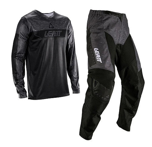 Leatt 3.5 Ride Kit 2026 Stealth комплект мотоштаны + джерси