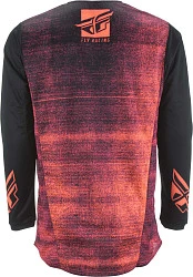 Fly Racing Kinetic Noiz джерси, черно-красный