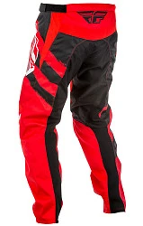 Fly Racing F-16 2018 мотоштаны, красно-черный