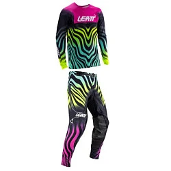 Leatt Moto 5.5 I.K.S / UltraWeld 2026 Tiger Pink комплект