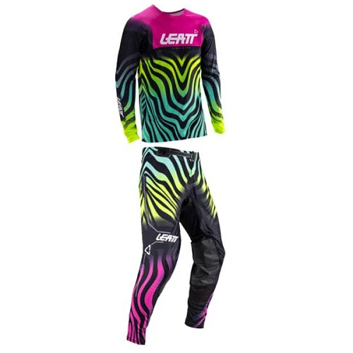 Leatt Moto 5.5 I.K.S / UltraWeld 2026 Tiger Pink комплект