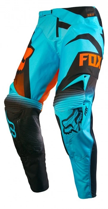 Fox Racing 360 Shiv мотоштаны кросс, голубой