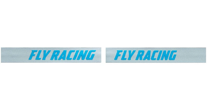 Fly Racing Zone 2020 мотоочки, серо-голубой, синяя зеркальная линза