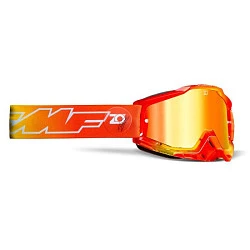 FMF Powerbomb Osborne мотоочки, зеркальная красная линза