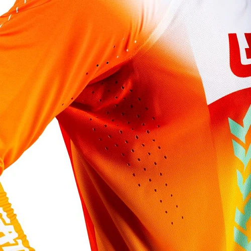 Leatt Moto 5.5 UltraWeld 2026 Orange джерси, оранжевый