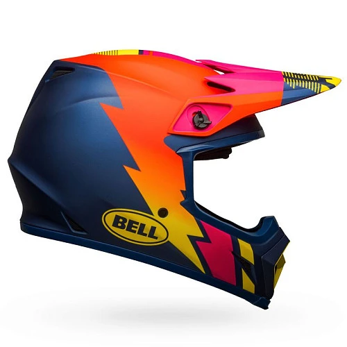 Bell Mx-9 Mips Strike MT Bl\Or\Pk шлем кроссовый
