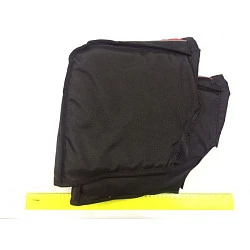 Мотокутюрье муфты на руль премиум, красно-черный