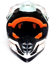 Ataki SC-16 Rift шлем кроссовый, бело-оранжевый