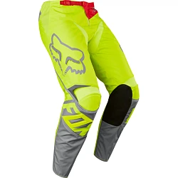 Fox Racing 180 Race 2017 мотоштаны, желто-серый