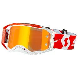 Scott Prospect Red/White Orange Сhrome Lens мотоочки