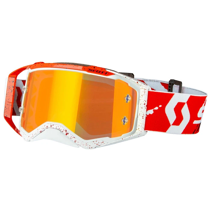 Scott Prospect Red/White Orange Сhrome Lens мотоочки