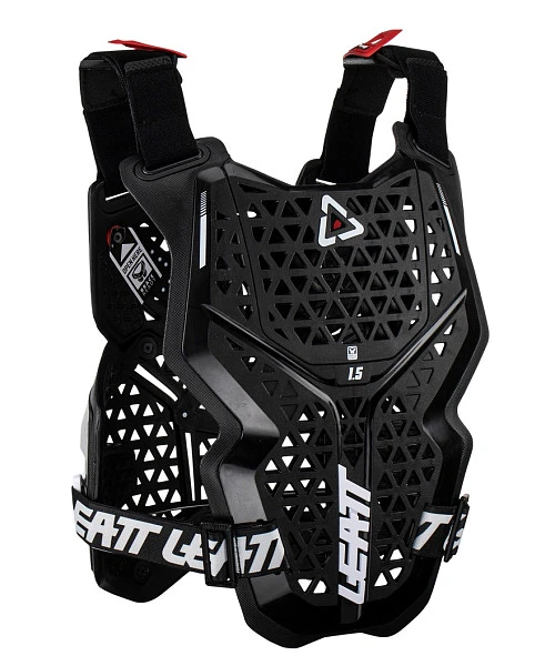 Leatt Chest Protector 1.5 Black панцирь без плеч, черный