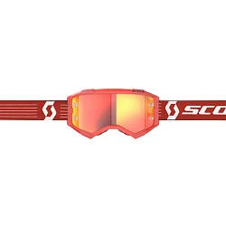 Scott Fury Bright Red/Orange Chrome Lens мотоочки