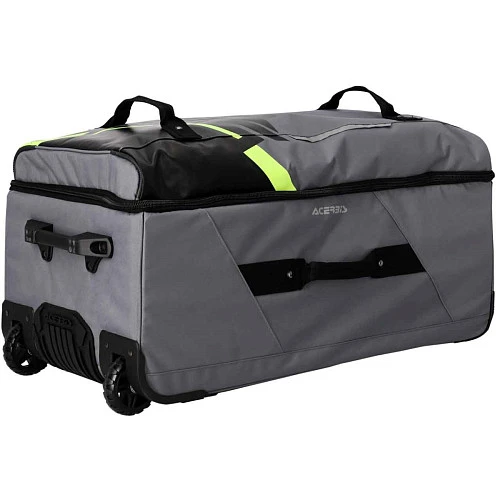 Acerbis Voyager Black/Yellow, сумка на колесах 105 L